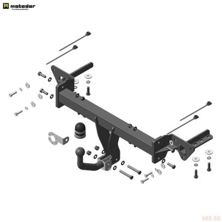 Фаркоп для Subaru Forester (2019-2024) № 92202-A