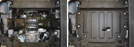 Защита двигателя и КПП для Ford Tourneo Custom FWD (2012-2023) № 111.1867.1