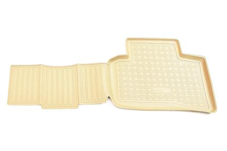 Коврики салона Norplast 3D для Mercedes GLC-Class (X253) (2015-2022) бежевые № NPA11-C56-525-B