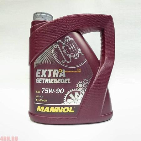 Масло MANNOL 75W90 GL-5 транс син (4л) артикул 1353