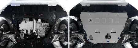 Защита двигателя и КПП для Volvo S90 (2016-2025) № 333.5912.1