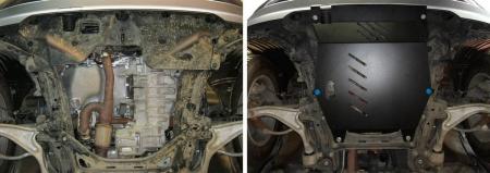 Защита двигателя и КПП для Honda Pilot (2008-2011) № 111.2105.3