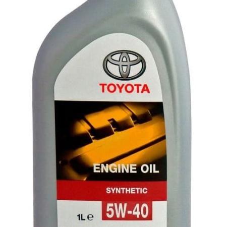 Масло TOYOTA Engine Oil 5W40 моторное 1л 5W40 син.1L артикул 08880-80376GO