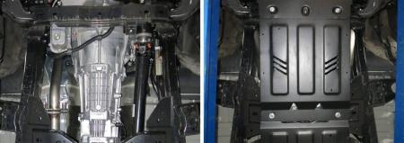 Защита двигателя для Mitsubishi Pajero Sport (2008-2016) № 222.4033.1