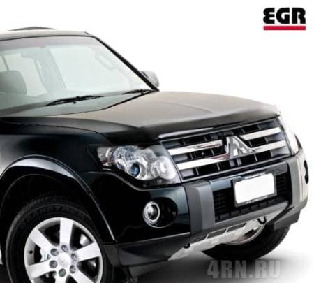 Дефлектор капота EGR широкий для Mitsubishi Pajero 4 (2007-2021) № 026151