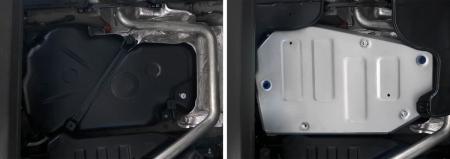 Защита топливного бака для Audi Q3 FWD (2018-2025) № 333.0354.1