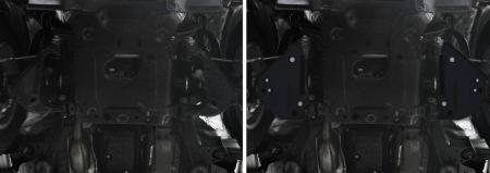 Защита рычагов для Toyota Hilux 4WD (2015-2025) № 222.9525.1