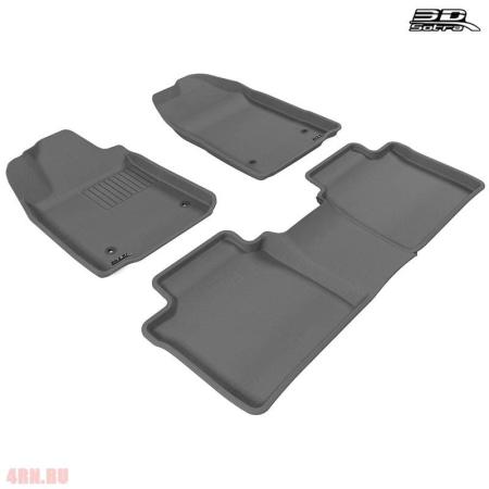 Коврики салона Sotra Liner 3D Lux серые для Lexus ES 350 (2006-2012) № STR74-00198