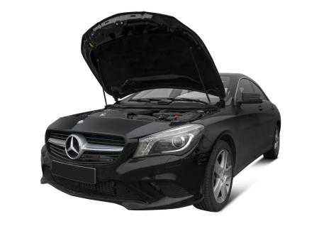упоры капота для mercedes cla-class c117, x117 (2013-2019) 2 шт. № umbcla012