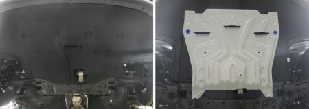 Защита двигателя и КПП для Kia Optima АКПП (2018-2020) № 333.2837.1