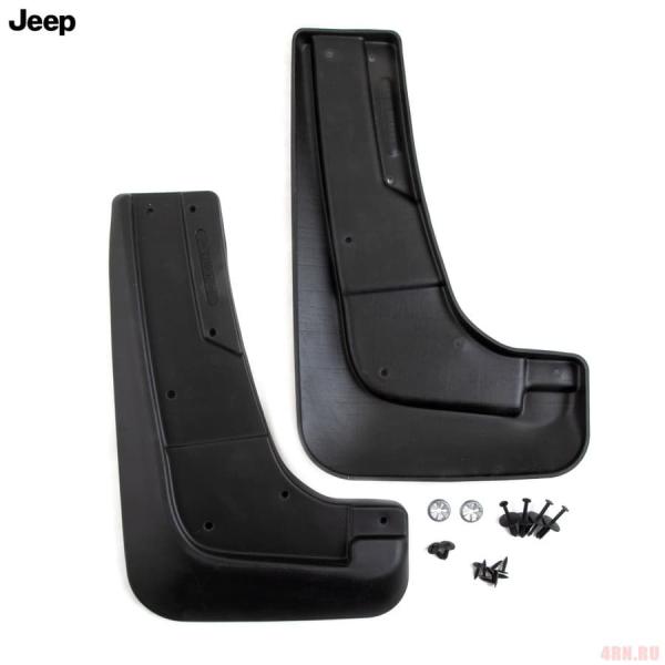 Брызговики передние оригинальные для Jeep Cherokee Trailhawk (2014-2024) № RUSSPLASHERKLF