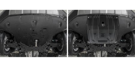 Защита картера и КПП для Hyundai Tucson (2015-2020) № AM.2375.1