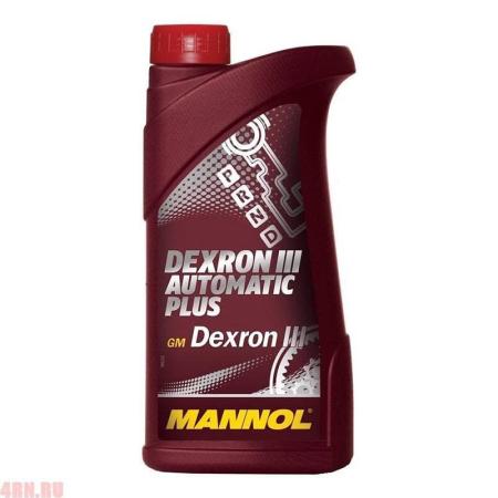 Масло MANNOL ATF DEXRON III транс мин для АКПП (1л) артикул 1335