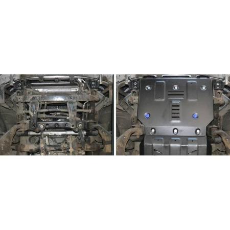 Защита радиатора для Haval H9 (2015-2024) № 111.09407.1