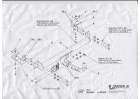 Фаркоп Imiola для Opel Zafira A (1999-2005) № O.019