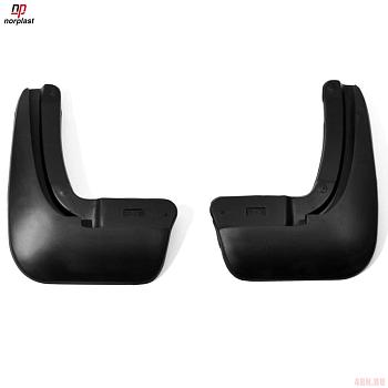 Брызговики задние для Skoda Rapid (2020-2023) № NPL-Br-95-43B-2
