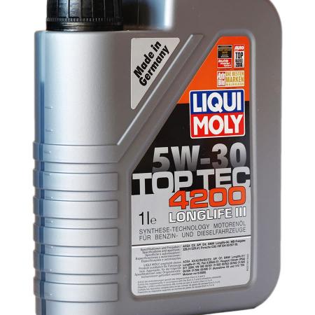 Масло моторное Liqui Moly Top Tec 4200 5W30 синтетическое 1л 7660