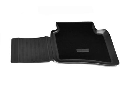 Коврики салона Norplast 3D комбинированные для Hyundai Solaris (2017-2022) № NPA11-C31-380-CM