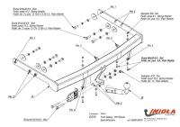 Фаркоп Imiola для Volkswagen Sharan (1995-2000) № E.010