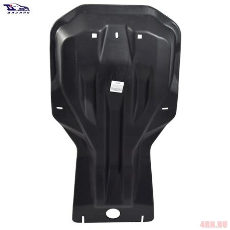 Защита двигателя, радиатора, КПП, РК и КПП для Toyota Hilux 4x4 (2015-2025) 2 части № 24.28k