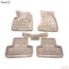 Коврики салона Pradar 3D текстильные бежевые для Audi Q5 (2010-2016) № SI 09-00191