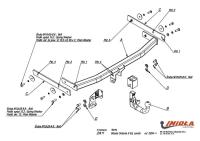 Фаркоп Imiola быстросъемный для Skoda Octavia A5 универсал, хэтчбек 5дв. (2004-2013) № Z.A11