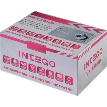 Видеорегистратор INTEGO VX-135HD,90°,2.4"