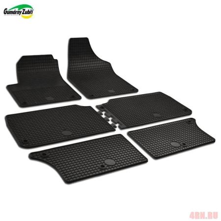 Коврики салона Gumarny Zubri резиновые для Seat Alhambra (2000-2010) № ST 32-00402