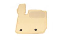 Изображение текстильные коврики в салон norplast для renault arkana (2019-2025) бежевые № npa10-vte690-025-b