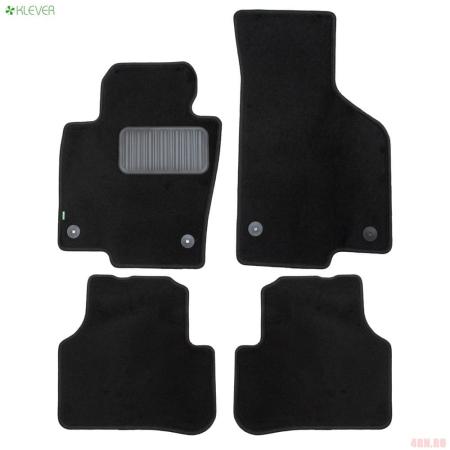 Коврики салона Klever текстильные Standard для Volkswagen Passat CC АКПП (2011-2017) № KLEVER02514101210kh