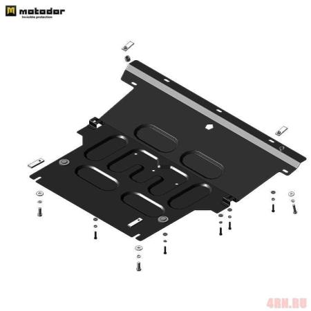 Защита картера и КПП для Renault Scenic (2003-2009) № 51719