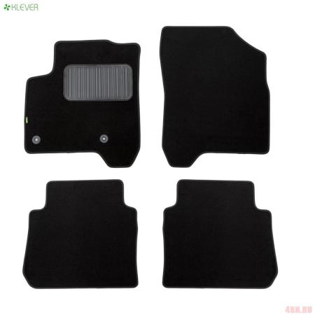 Коврики салона Klever текстильные Standart для Citroen C3 Picasso универсал (2009-2012) № KLEVER02101701210kh