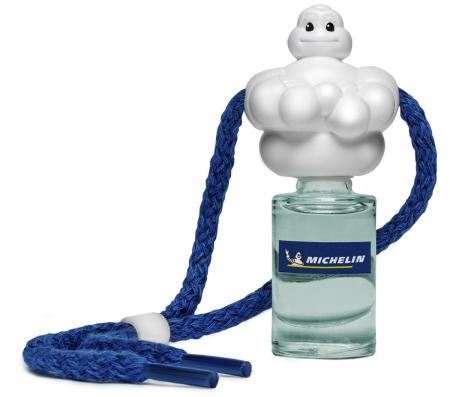 Ароматизатор воздуха MICHELIN Бибендум, подвесной, жидкостный, 5 мл. "океанская свежесть" № 87862