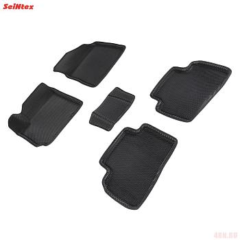 Коврики салона Eva 3D "соты" для Hyundai Creta (2021-2025) № 96498