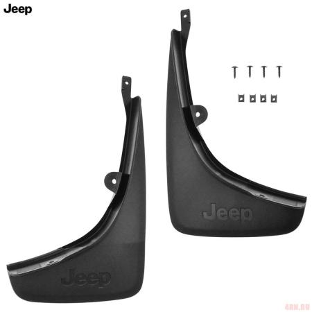 Брызговики задние оригинальные для Jeep Cherokee (2014-2024) (кроме TrailHawk) № 82213879AB