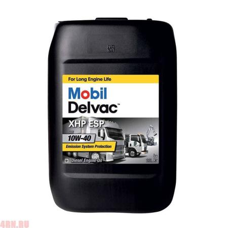 Масло MOBIL Delvac XHP ESP 10W40 моторное синтетическое 20л