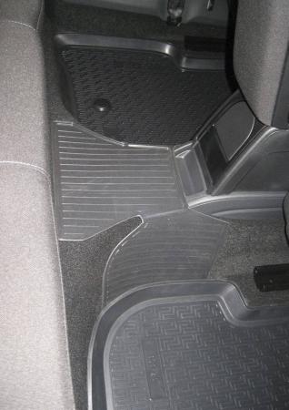 Комплект ковриков салона и багажника для Volkswagen Polo седан (2010-2020) № K15804003-2