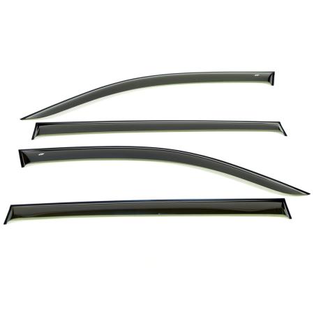 Дефлекторы боковых окон для Volkswagen Tiguan (2016-2023) Allspace (длинная база) № V26316