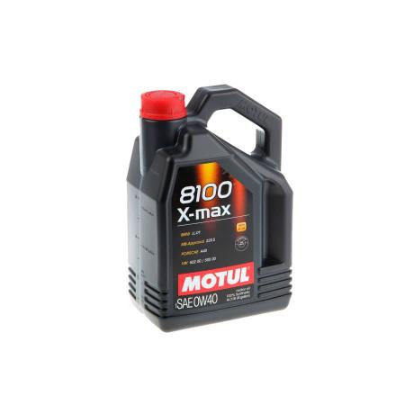 Масло моторное Motul 8100 X-max A3/B4, SN/CF 0W40 синтетическое 4л 104532