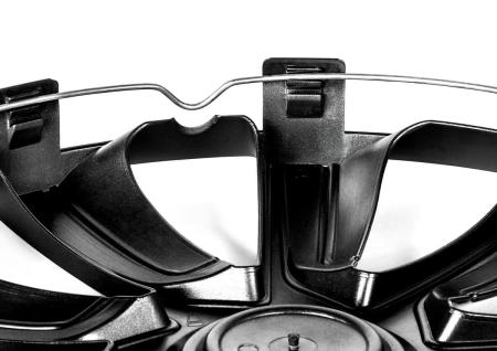 Колпаки колесные MICHELIN 16", "49 Верон", серебристо-черные, 4 шт. № 300723