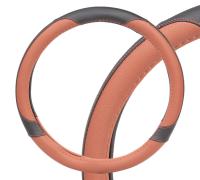 фотографии оплетка из искусственной кожи (коричневый/черный), l 40см awc-cm-05l