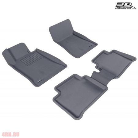 Коврики салона Sotra Liner 3D Lux серые для Mercedes E-Class (W211) (2002-2008) № STR74-00012