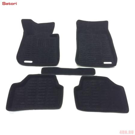 Коврики салона Satori Liner 3D Basic для BMW 1-Серия (E87) хэтчбек 5дв. (2007-2011) № SI 08-00200