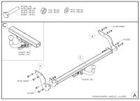 Фаркоп Galia для Hyundai Matrix (2001-2008) № H043A