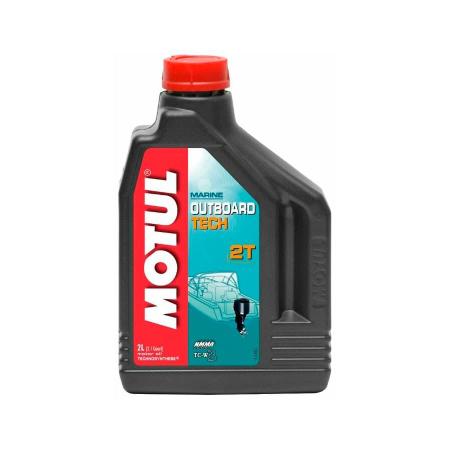 Масло моторное 2T Motul Outboard Tech 2л 101726