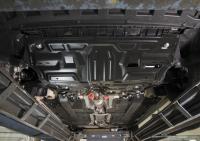 Защита картера и КПП для Volkswagen Polo седан, хэтчбек (2010-2020) № AM.5877.1