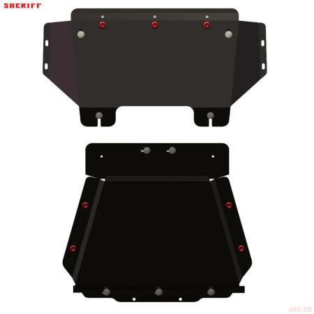 Защита двигателя для BMW X5 (1999-2006) № 03.0283