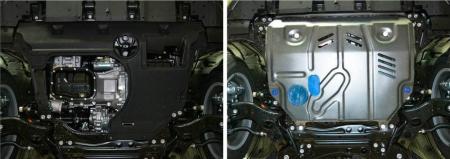 Защита двигателя и КПП для Lexus NX 200 (2014-2021) № 333.3211.1
