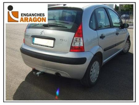 Фаркоп Aragon быстросъемный для Citroen C3 (2010-2013) № E1218CS