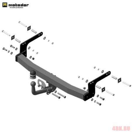 Фаркоп Motodor для Renault Duster (2012-2015) № 91703-A